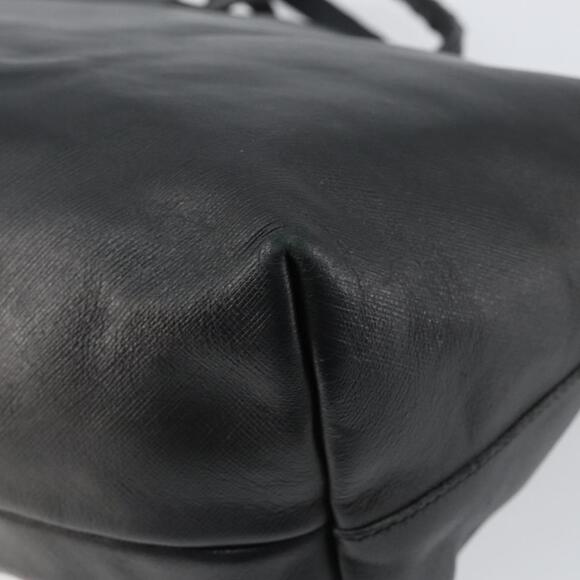 Salvatore Ferragamo Vala Tote Bag Leather Black Auth 155686 - Picture 15 of 16